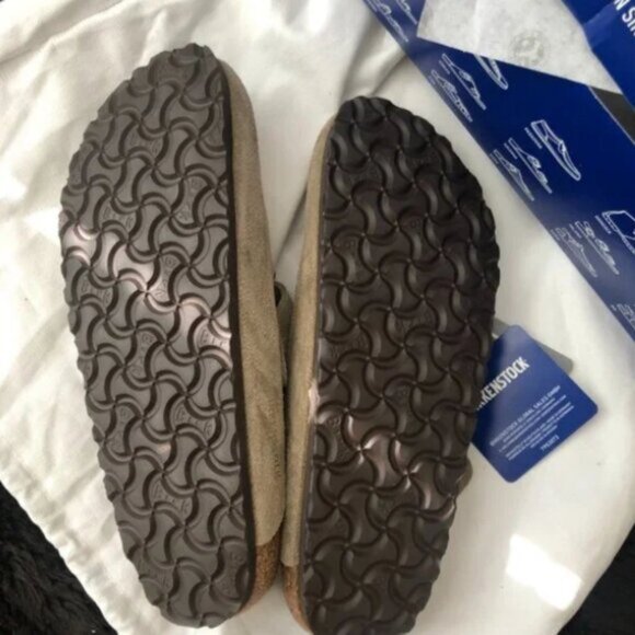 Birkenstock Boston Suede Leather - Taupe Women - Picture 2 of 4